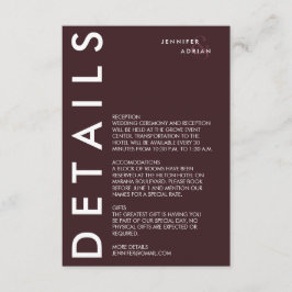 Invitación mínima de Bodas