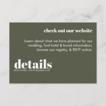 Invitación mínima de Bodas