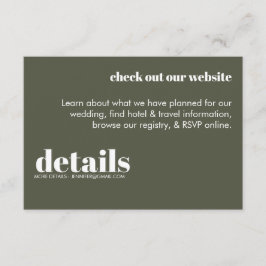 Invitación mínima de Bodas