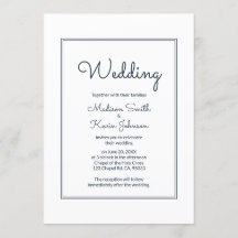 Invitación mínima de casamiento de escritura cursi