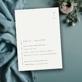 Invitación mínima de participación en tipografía b