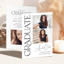 Mínima Elegancia Gradual 3 Fotos de Graduación