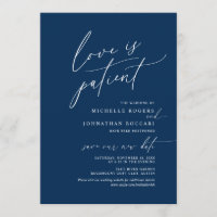 Minimal Marina, Amor en paciente, boda pospuesta