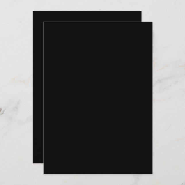 Invitación Minimalist Black Cat Silhouette  (Anverso / Reverso)