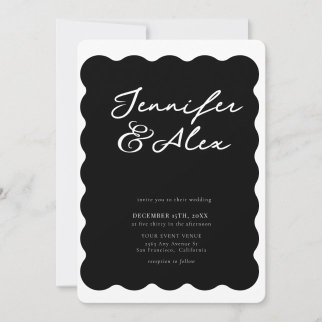 Invitación Minimalist Retro Photo Collage Wedding Invitations (Anverso)