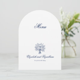 Invitación Minimalista Boda de Bouquet de Novias Esbozadas