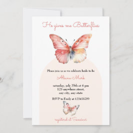Invitación Minimalista, me da una ducha nupcial
