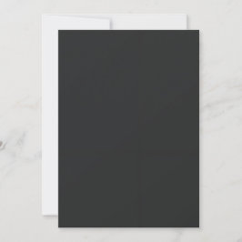 Invitación minimalista negra moderna elegante oscu