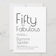 Mínimo cincuenta y fabuloso cumpleaños 50