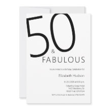 Mínimo cincuenta y fabuloso cumpleaños número 50