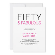 Mínimo cincuenta y fabuloso cumpleaños número 50