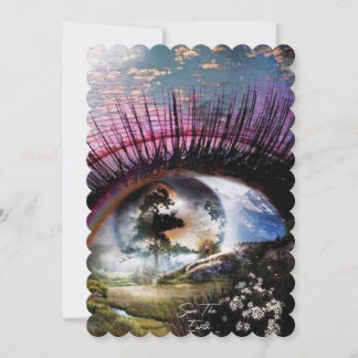 Invitación Mira el mundo con un ojo