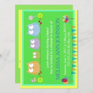 Invitación ¡Mira quién tiene un bebé!