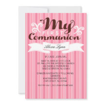 Mis primeros Chicas de la Comunión rechazaron la i