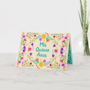 Invitación Mis Quince Anos Champagne Quinceanera Mexicana