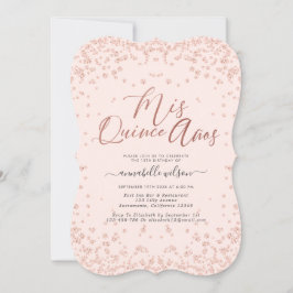 Invitación Mis Quince Años Rubor Quinceañera
