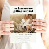 Mis seres humanos se están casando con un Boda gra