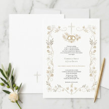 Misa Nupcial Católica Boda Española