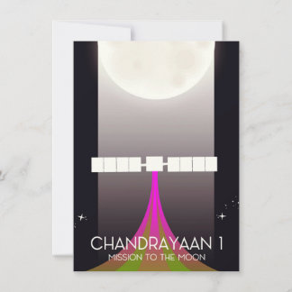 Invitación Misión espacial Chandrayaan-1 a la Luna