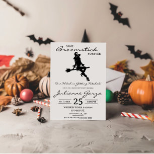 Invitación ¡Misma Escoba para Siempre! Despedida de Soltera c