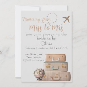 Invitación Miss a la Sra. Bridal Shower Invite
