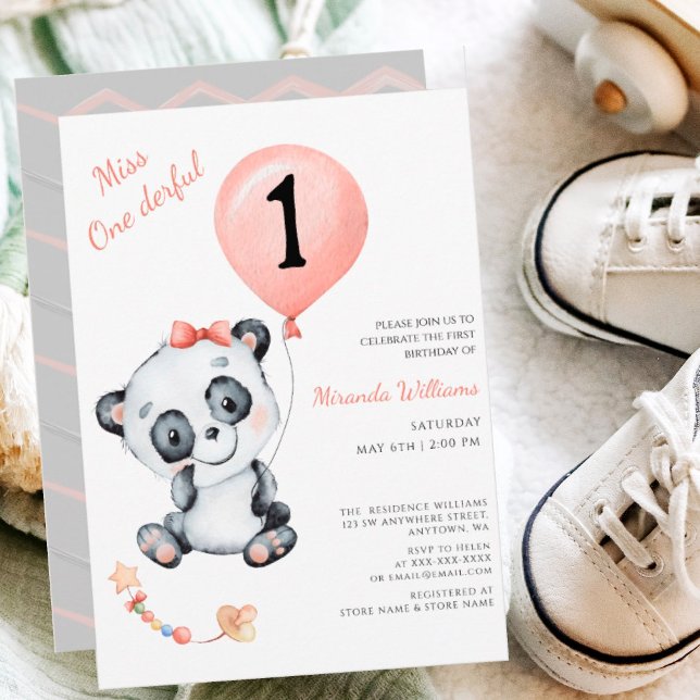Invitación Miss Un Maravilloso Cumpleaños de la Niña (Subido por el creador)
