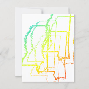 Invitación mississippi chill blur