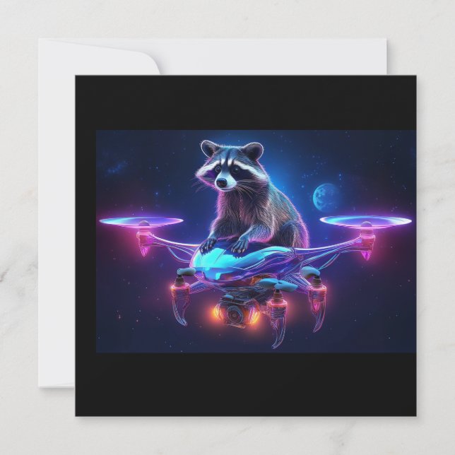 Invitación Misterio De Los Drones Resueltos (Anverso)