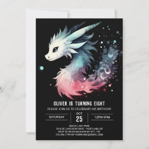 Invitación Misterioso Día del Dragón Adorable