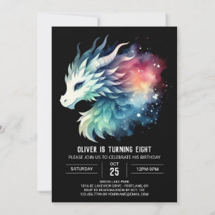 Invitación Misterioso y feroz cumpleaños del dragón
