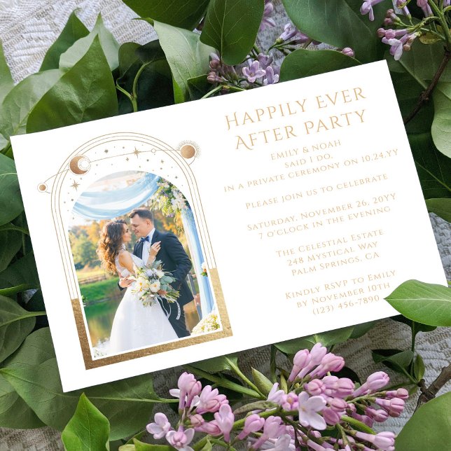 Invitación Mítico Feliz Desde La Recepción De La Boda (Subido por el creador)