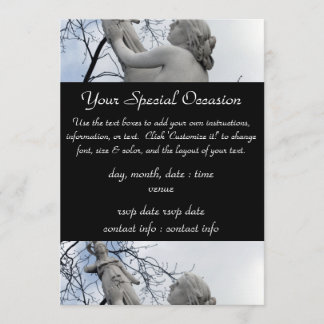 Invitación Mito griego : Cassandra y Pallas