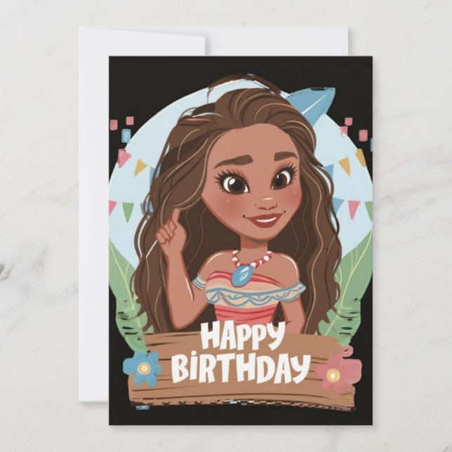 Invitación moana (Anverso)