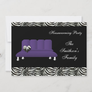 Invitación Mobiliario moderno y acogedor Fiesta
