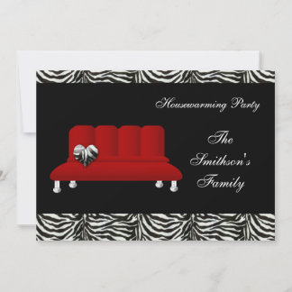 Invitación Mobiliario moderno y acogedor Fiesta
