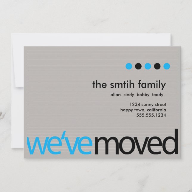 Invitación Mod Moving (Anverso)