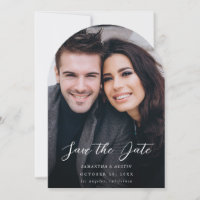 MOD V Photo Elegant Save the Date - Darker Arc