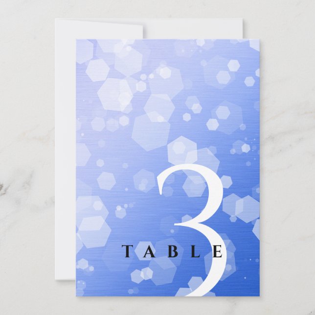 Invitación Moda 45° 51° 65° aniversario Boda Sapphire (Anverso)