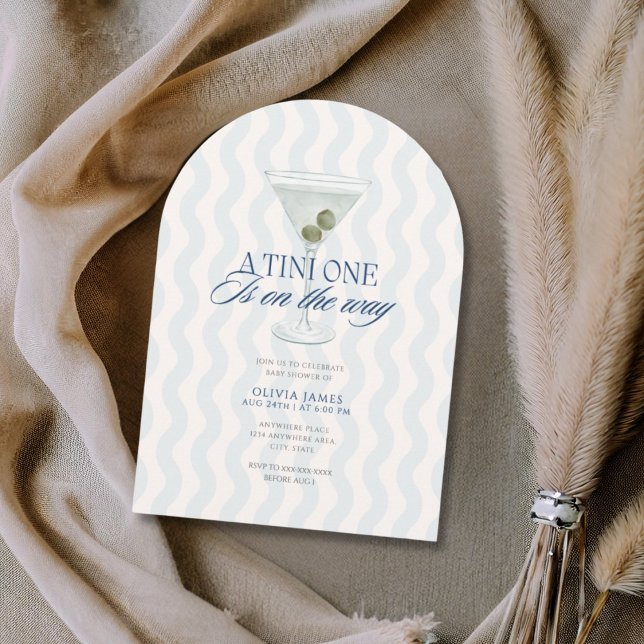 Invitación Moda a tini un niño ducha de bebé (Subido por el creador)