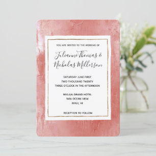 Invitación Moda Boda de especias