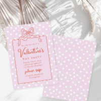 Moda Bow Polka Dot El día de San Valentín Fiesta