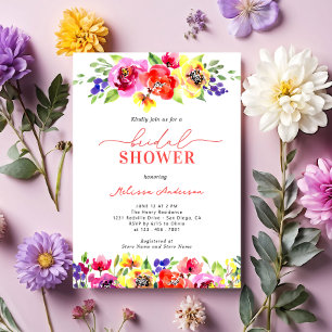 Invitación Moda Bridal Bridal Floral Bridal