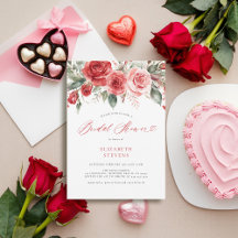 Moda de caligrafía de rosas rojas de San Valentín