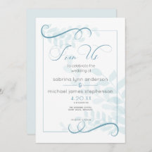 Moda de follaje pálido moderno acentúa azul Verde 