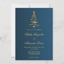Moda Elegante boda de árbol de Navidad minimalista