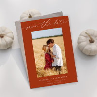 Moda Elegante Foto de Mod Save the Date 3 - Rust