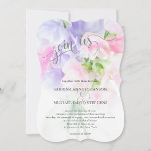 Invitación Moda FLORAL BODA PÁGINAS DULCES
