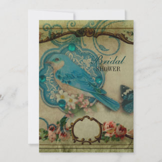 Invitación Moda francesa virgen Girly Ducha de novia París