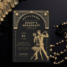 Moda Gatsby Flapper Speakeasy en los años 20