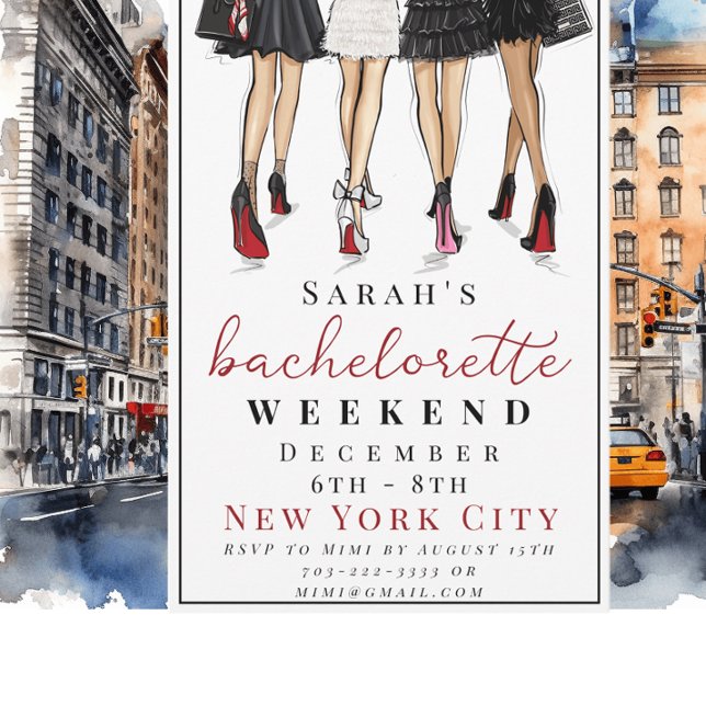 Invitación Moda Itineraria de fin de semana de bachillerato d (Subido por el creador)